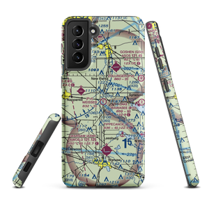 H R Weisser Airport (92IN) VFR Sectional Samsung Phone Case