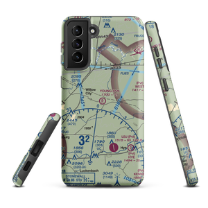 H Young Ranch Airport (4XS6) VFR Sectional Samsung Phone Case