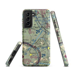 H&H Personal Use Airport (57PA) VFR Sectional Samsung Phone Case