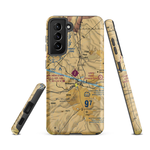 H.A. Clark Memorial Field (CMR) VFR Sectional Samsung Phone Case