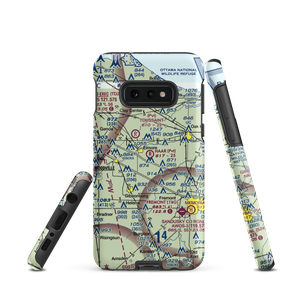 Haar Airport (9OH1) VFR Sectional Samsung Phone Case