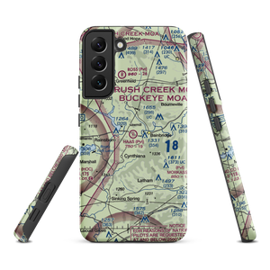 Haas Airport (17OI) VFR Sectional Samsung Phone Case