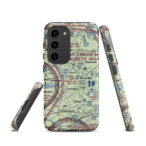 Haas Airport (17OI) VFR Sectional Samsung Phone Case