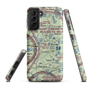 Haas Airport (17OI) VFR Sectional Samsung Phone Case