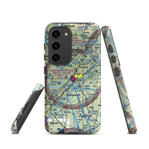 Habersham County Airport (AJR) VFR Sectional Samsung Phone Case