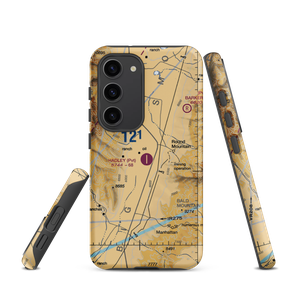 Hadley Airport (NV83) VFR Sectional Samsung Phone Case