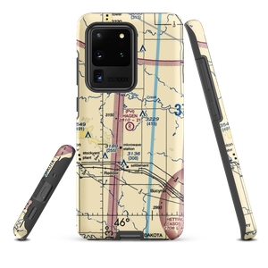 Hagen Private Airport (14ND) VFR Sectional Samsung Phone Case