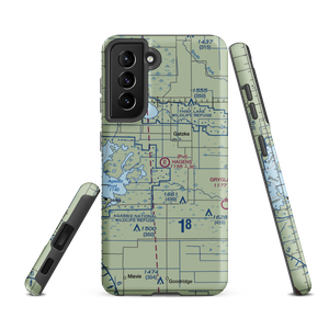 Hagens Private Airport (78MN) VFR Sectional Samsung Phone Case