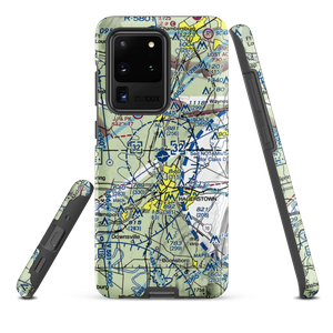 Hagerstown Regional Richard A Henson Field (HGR) VFR Sectional Samsung Phone Case