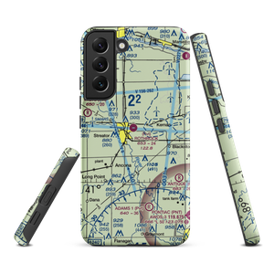 Hagi Landing Area Airport (39IS) VFR Sectional Samsung Phone Case