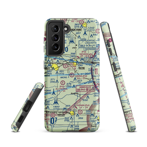 Hains Airstrip (12LS) VFR Sectional Samsung Phone Case