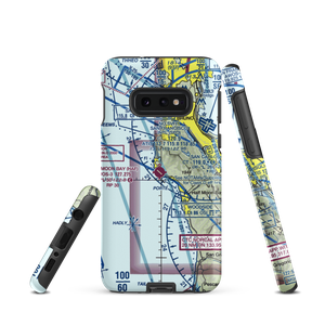 Half Moon Bay Airport (HAF) VFR Sectional Samsung Phone Case