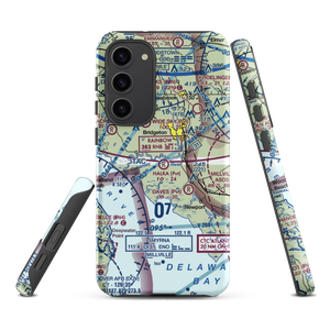 Halka Nurseries Airport (9NJ6) VFR Sectional Samsung Phone Case