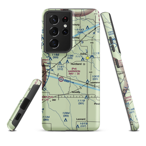 Hall Airport (0MO6) VFR Sectional Samsung Phone Case