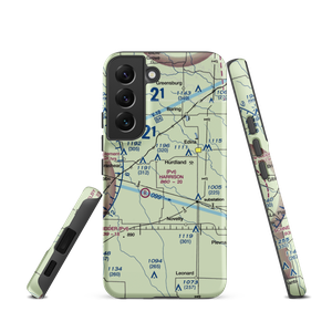 Hall Airport (0MO6) VFR Sectional Samsung Phone Case