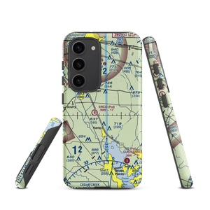 Hall Airport (K00) VFR Sectional Samsung Phone Case