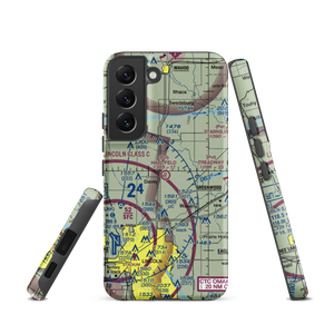 Hall-Feld Airport (68NE) VFR Sectional Samsung Phone Case