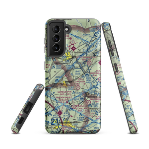 Hallett's Airport (8PN2) VFR Sectional Samsung Phone Case