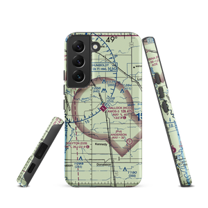 Hallock Municipal Airport (HCO) VFR Sectional Samsung Phone Case