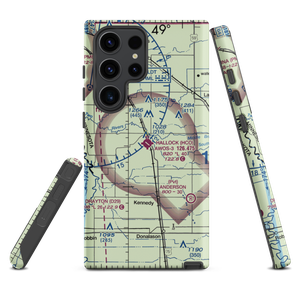 Hallock Municipal Airport (HCO) VFR Sectional Samsung Phone Case