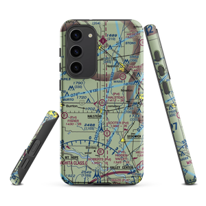 Halstead Airport (SN05) VFR Sectional Samsung Phone Case