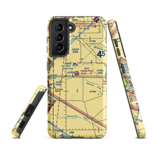 Hamilton Aircraft, Inc Airport (5TA0) VFR Sectional Samsung Phone Case