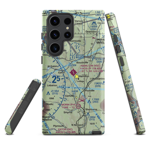 Hamilton Municipal Airport (VGC) VFR Sectional Samsung Phone Case