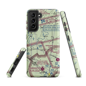 Hamilton Ranch Airport (8TS0) VFR Sectional Samsung Phone Case