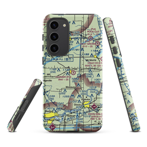 Hammer Airport (00IL) VFR Sectional Samsung Phone Case