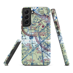 Hampton Airport (MD45) VFR Sectional Samsung Phone Case