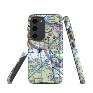 Hampton Airport (MD45) VFR Sectional Samsung Phone Case