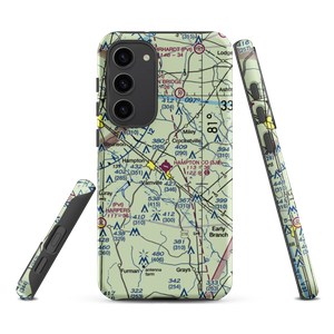 Hampton County Airport (3J0) VFR Sectional Samsung Phone Case