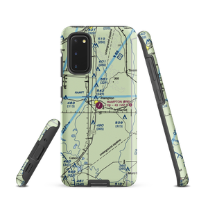 Hampton Municipal Airport (0R6) VFR Sectional Samsung Phone Case