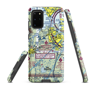 Hampton Roads Executive Airport (PVG) VFR Sectional Samsung Phone Case