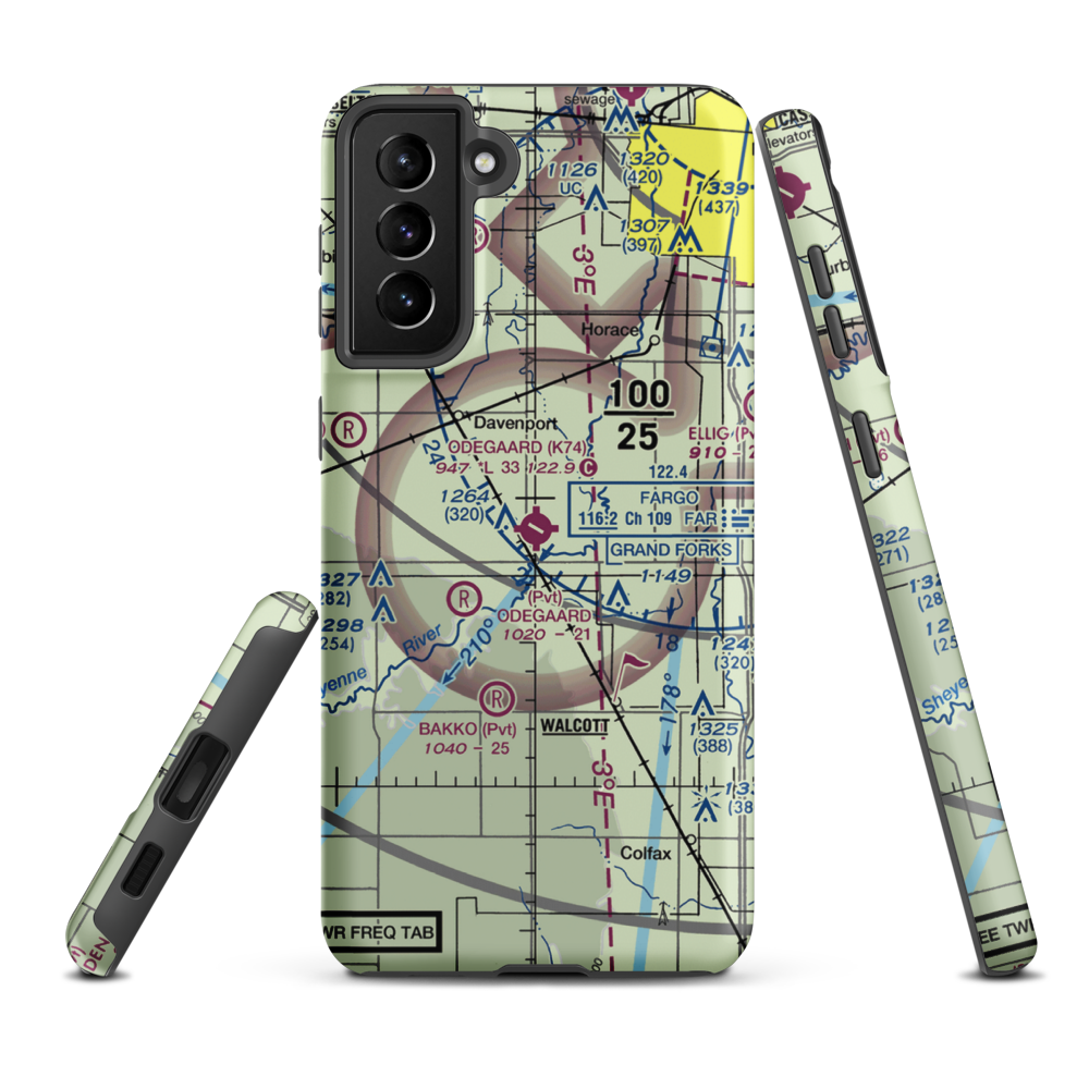 Hamry Field (K74) VFR Sectional Samsung Phone Case Samsung Galaxy S21 Plus model shown