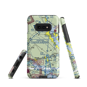 Hancock Airport (4TX5) VFR Sectional Samsung Phone Case