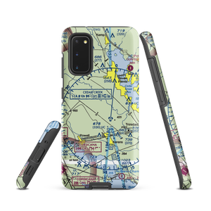Hancock Airport (4TX5) VFR Sectional Samsung Phone Case