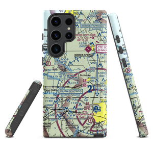 Hancock Airport (6MI6) VFR Sectional Samsung Phone Case