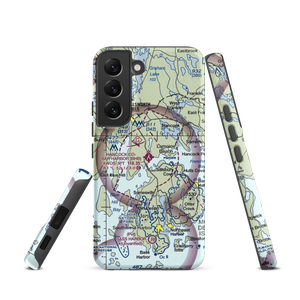 Hancock County-Bar Harbor Airport (BHB) VFR Sectional Samsung Phone Case