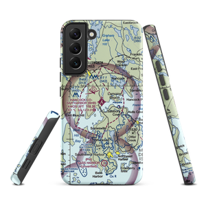 Hancock County-Bar Harbor Airport (BHB) VFR Sectional Samsung Phone Case