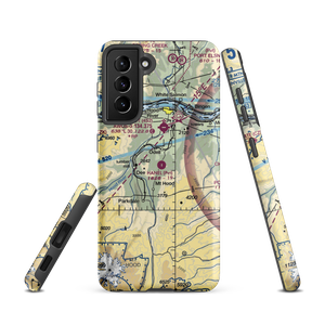 Hanel Field (0OR9) VFR Sectional Samsung Phone Case