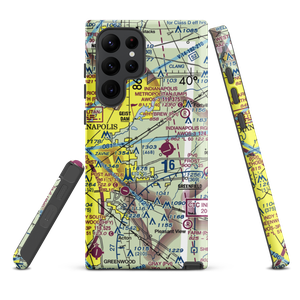 Hangar Fly Ultralight Fly Club Ultralightport (4II2) VFR Sectional Samsung Phone Case