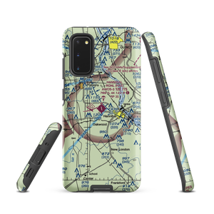 Hannibal Regional Airport (HAE) VFR Sectional Samsung Phone Case