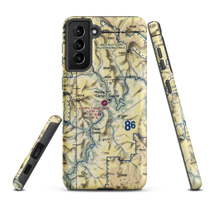 Happy Camp Airport (36S) VFR Sectional Samsung Phone Case