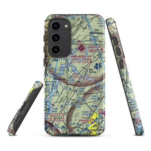 Happy Landings Airport (4TN1) VFR Sectional Samsung Phone Case