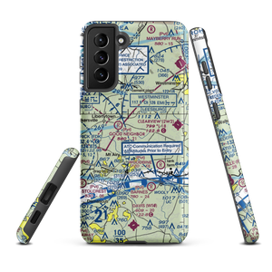 Happy Landings Farm Airport (MD73) VFR Sectional Samsung Phone Case