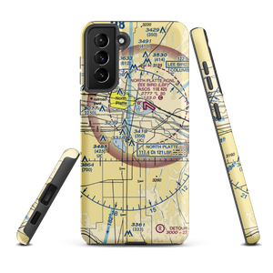 Harden Airstrip (49NE) VFR Sectional Samsung Phone Case