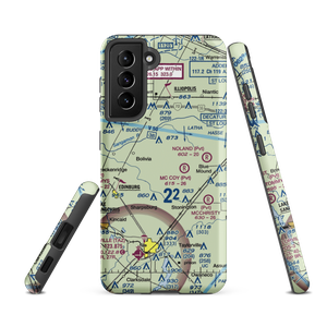 Hardy Airport (05IS) VFR Sectional Samsung Phone Case