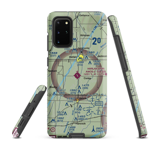 Harlan Municipal Airport (HNR) VFR Sectional Samsung Phone Case