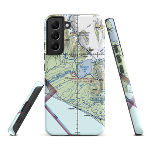 Harlequin Lake Airport (A67) VFR Sectional Samsung Phone Case